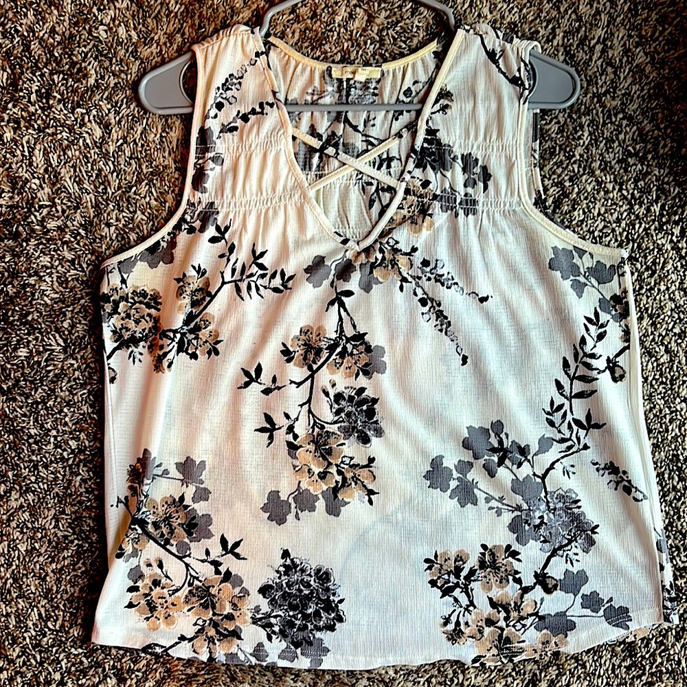 Maurices Floral Tank Top